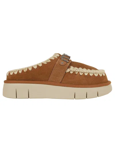 Mou Bounce Clog Metal Logo