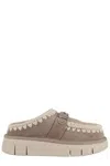 Mou Bounce Clog Metal Logo In Gray
