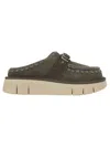 Mou Bounce Slippers In Grey