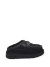 Mou Bounce Clog Metal Logo Mule In Black
