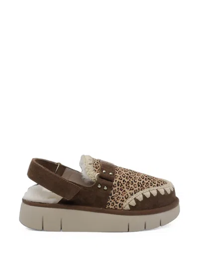 Mou Bounce Clogs In Brown