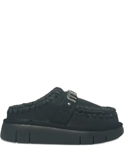 MOU BOUNCE LEATHER MULES