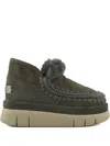 Mou Bounce Welt Sneakers In Green