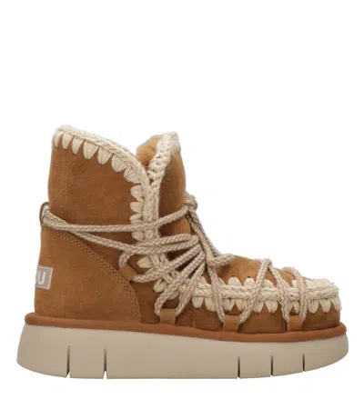 Mou Boots Brandy In Brown