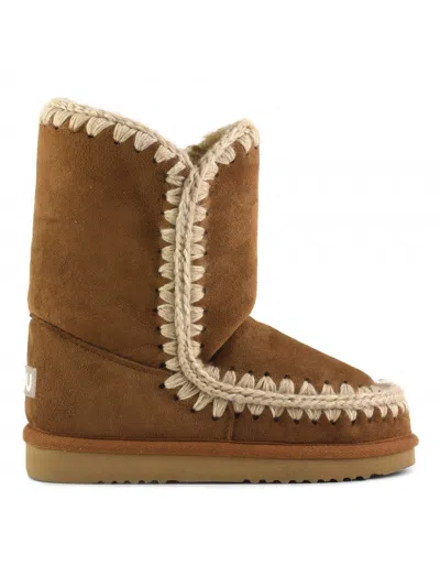 Mou Brown Double-face Sheepskin Eskimo 24