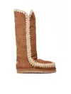 Mou Eskimo 40 Low Heels Boots In Brown