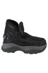Mou Chunky Eskimo Sneaker Big Logo In Black