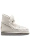 Mou Chunky Slip-on Boots In Grau