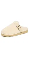 MOU CURLY CLOGS VANILLA