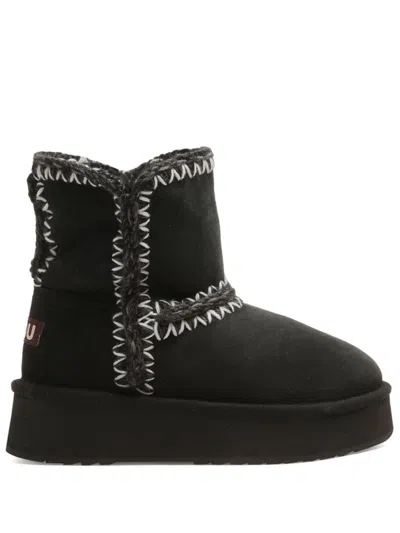 MOU MOU DOUBLE FACE SHEEPSKIN BOOTS