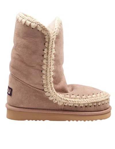Mou Double-faced Sheepskin Eskimo Boots In Brown