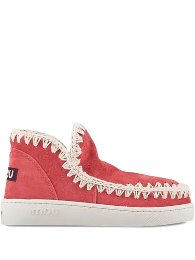 Mou Embroidered Slip-on Sneakers
