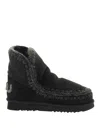 Mou Eskimo 18 Ankle Boots In Black