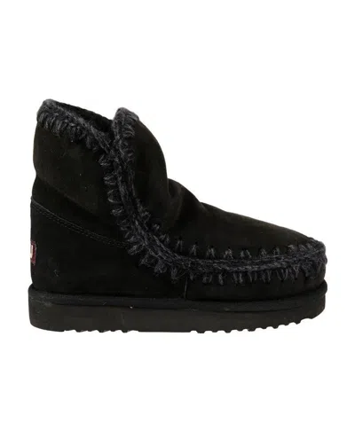 Mou Eskimo 18 Ankle Boots In Black