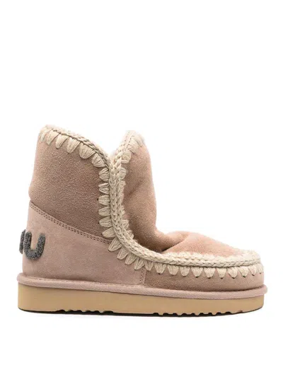 Mou Eskimo 18 Ankle Boots In Brown