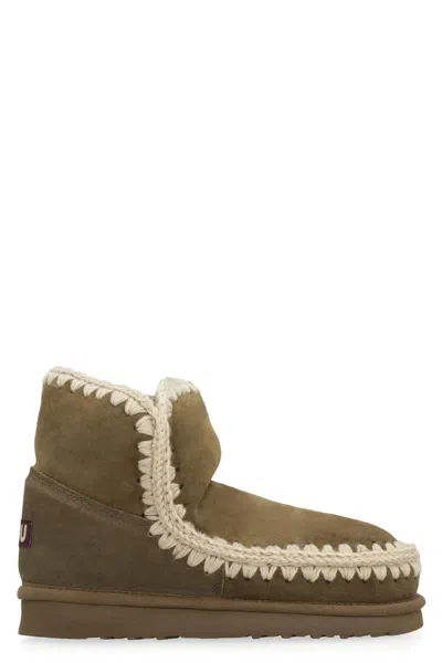 Mou Eskimo 18 Ankle Boots In Green