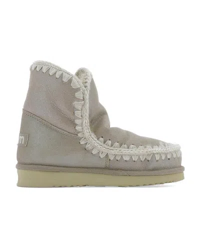 Mou Eskimo 18 Ankle Boots In Gray