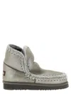 Mou Eskimo 18 Ankle Boots In Metallic