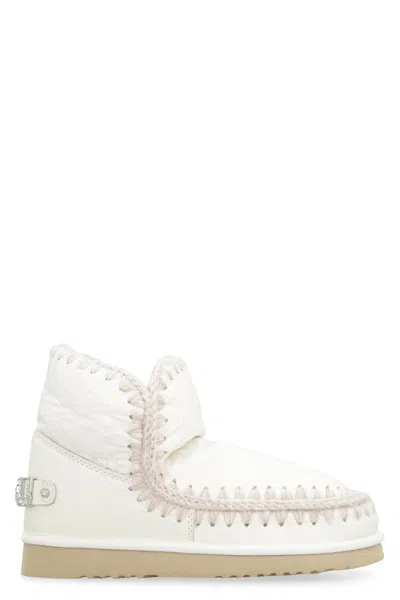 Mou Eskimo 18 Ankle Boots In White