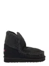 Mou Eskimo 18 Ankle Boots In Black In Black