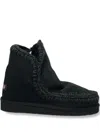 Mou Women's "eskimo Bold" Ankle Boots In Black