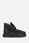 Mou Eskimo 18 Ankle Boots In Nero