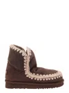 Mou Eskimo 18 Bounce Ankle Boots In Brown