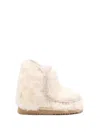 Mou 18 Curly Boots Vanilla In White