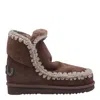 Mou Eskimo 18 Glitter Logo Booties In Multi