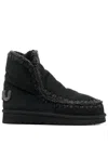 Mou Eskimo 18 Ankle Boots In Black