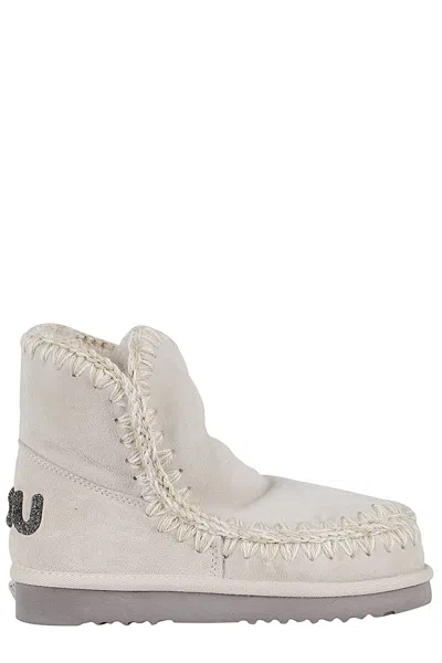 Mou Eskimo 18 Glitter Logo In Chlk
