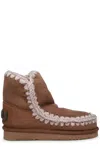 Mou 'eskimo' Brown Boots With Rear Logo Patch