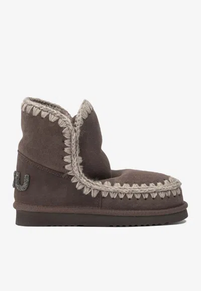 Mou Eskimo 18 Glitter Logo Snow Boots In Multi