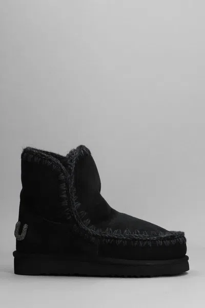MOU MOU ESKIMO 18 LOW HEELS ANKLE BOOTS
