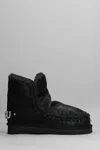 Mou Logo-plaque Sneaker Boots In Black