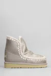 Mou Eskimo 18 Ankle Boots In Beige