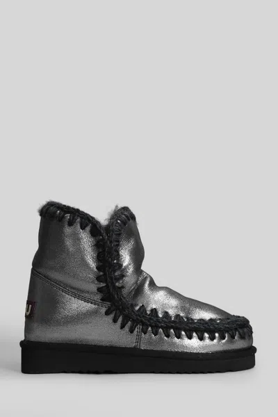 MOU MOU ESKIMO 18 LOW HEELS ANKLE BOOTS