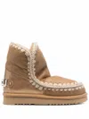 Mou Eskimo 18 Rhinestones Boot In Brown