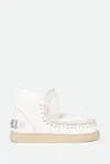 Mou Eskimo 18 Rhinestones Logo Bianche In Bianco