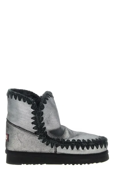 Mou 'eskimo 18 Special' Ankle Boots In Gray