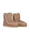 Mou Eskimo 18 Suede Boots In Brown