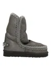 Mou Eskimo 24 Boots Rhinestones In Grey