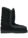 Mou Black 24 Boots In Black