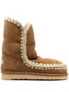 Mou Eskimo Ankle Boots In Brown
