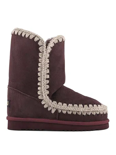 Mou Eskimo 24 Donna Bordeaux In Brown