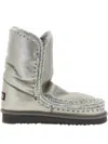 Mou Eskimo 24 Ankle Boots In Silver