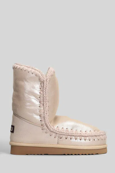 MOU MOU ESKIMO 24 LOW HEELS ANKLE BOOTS