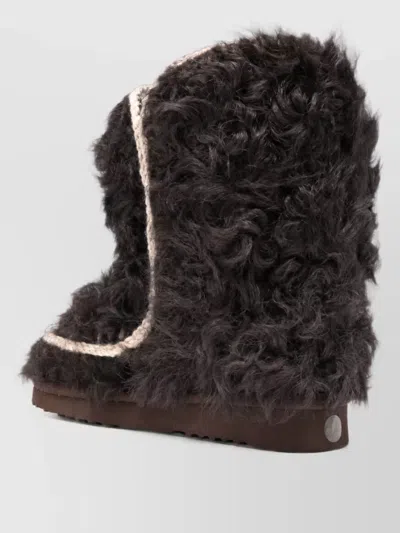 Mou Eskimo 24 Slippers In Brown