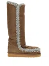 Mou Eskimo 40 Low Heels Boots In 褐色