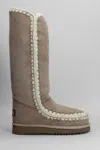 Mou Boots Beige In Taupe